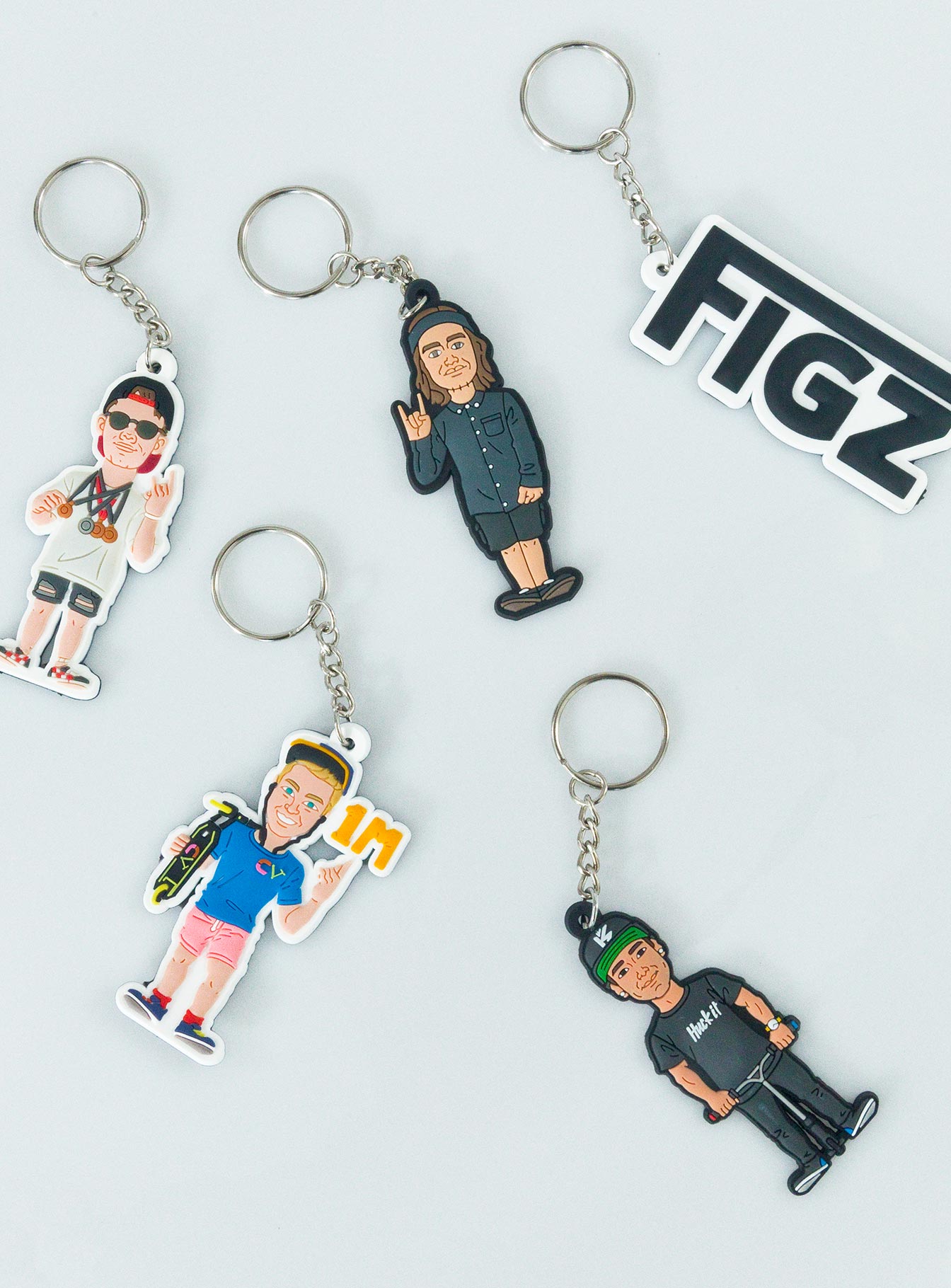 Jordan Clark | 3D Figz Keyring Jordan Clark | 3D Figz Keyring