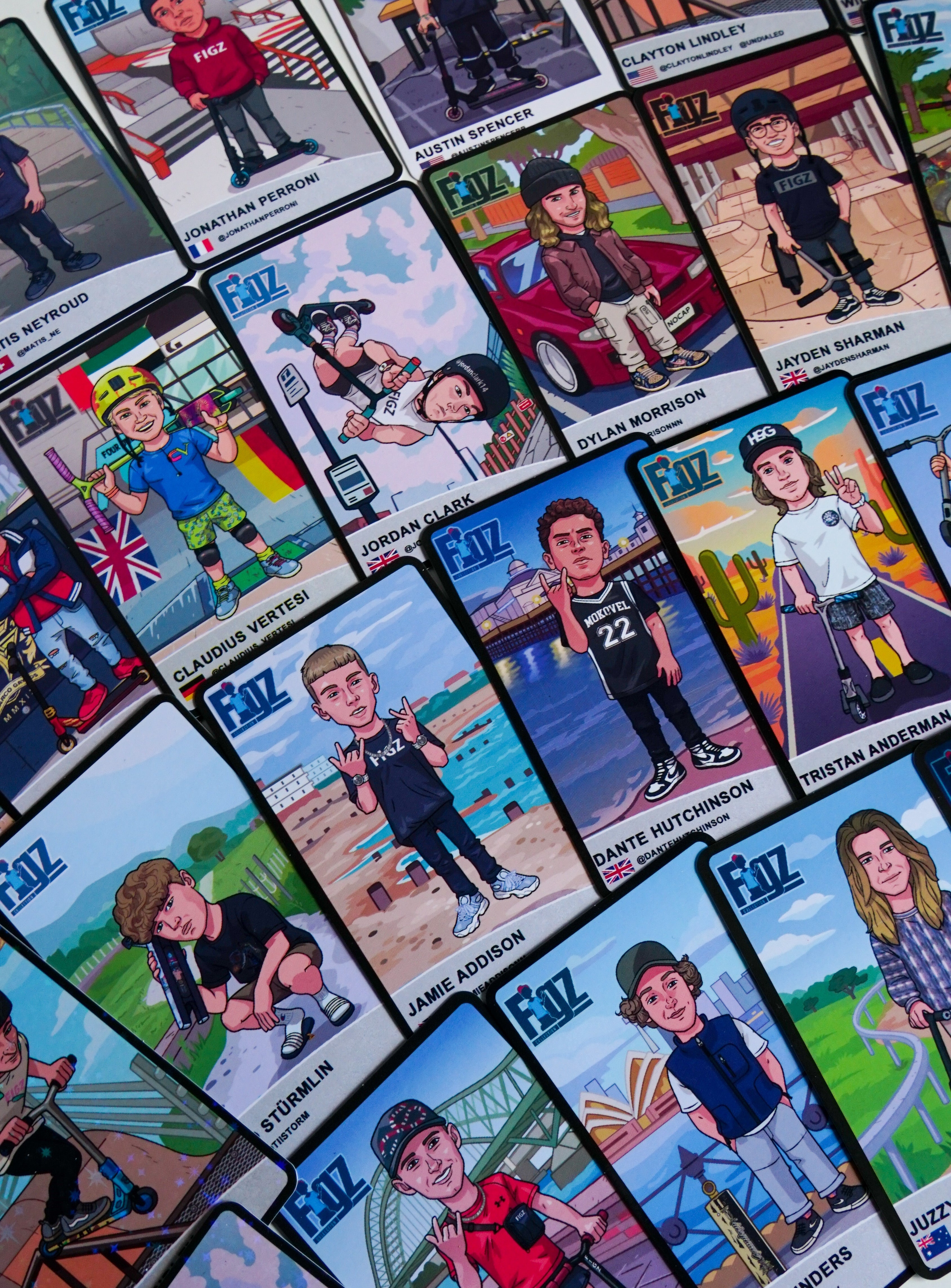 Figz Collection Trading Card Pack Figz Collection Trading Card Pack