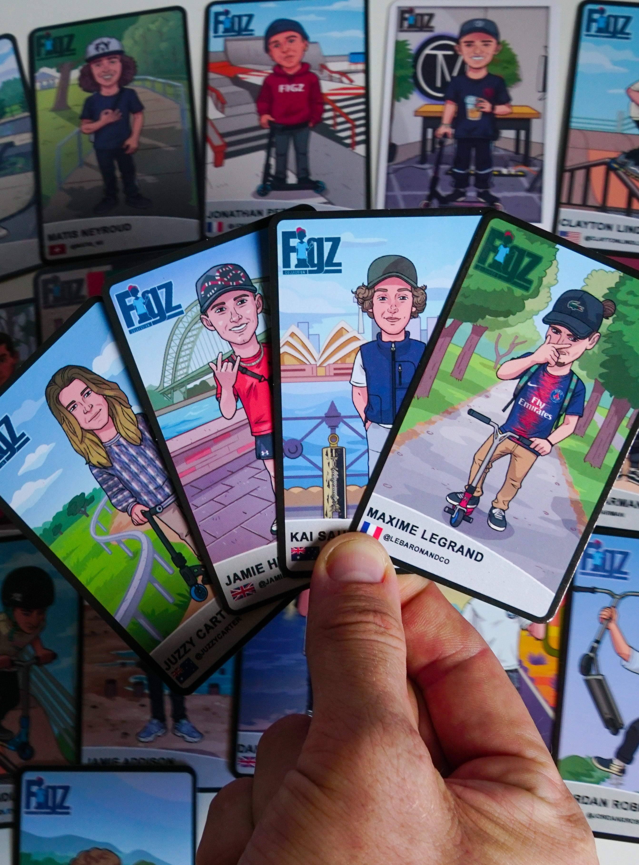 Figz Collection Trading Card Pack Figz Collection Trading Card Pack