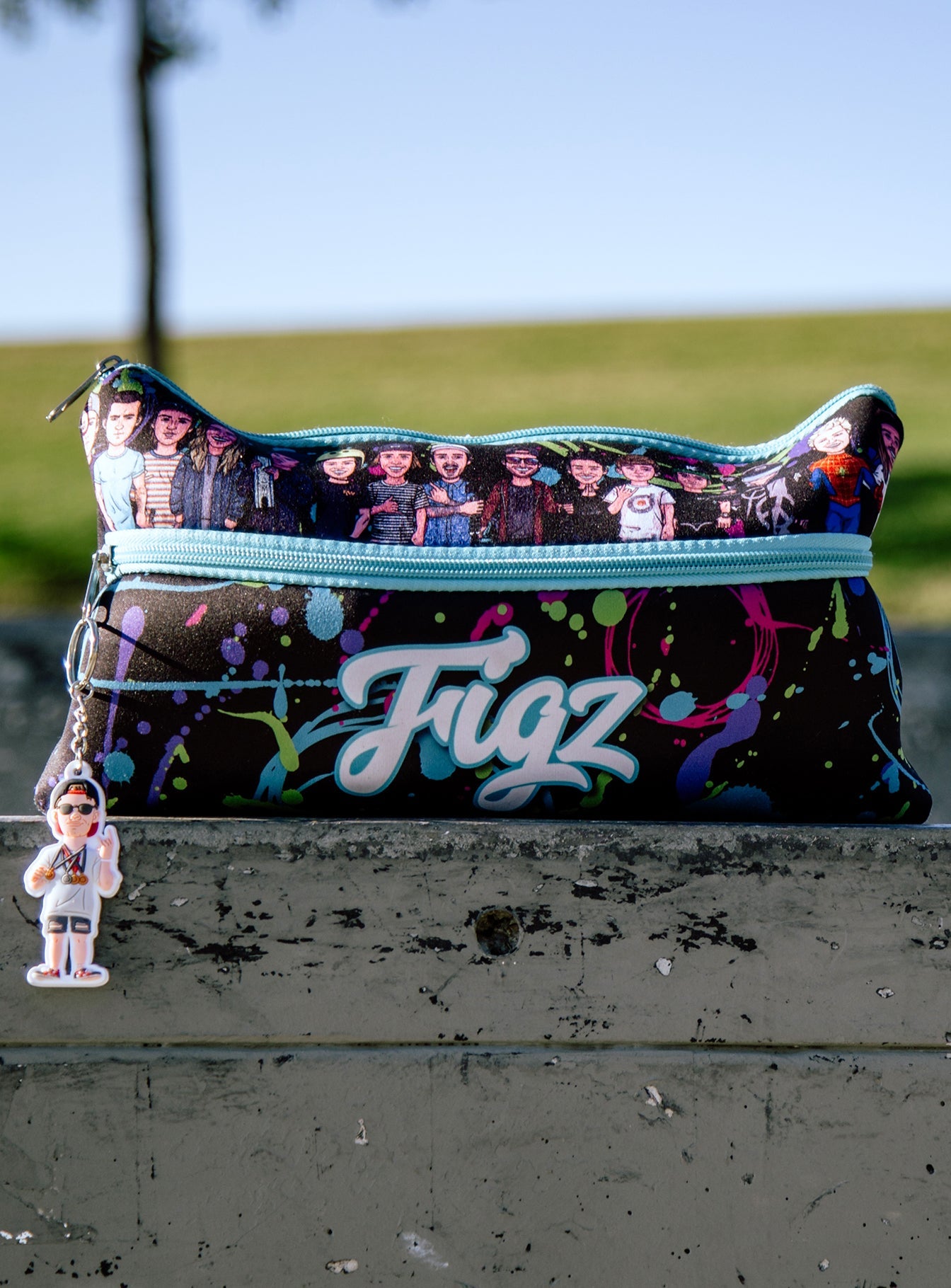 Figz Collection Splatter | Pencil Case Figz Collection Splatter | Pencil Case